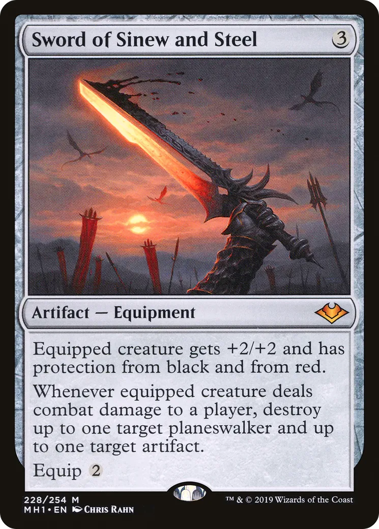 Sword of Sinew and Steel — Modern Horizons — Magic: The Gathering