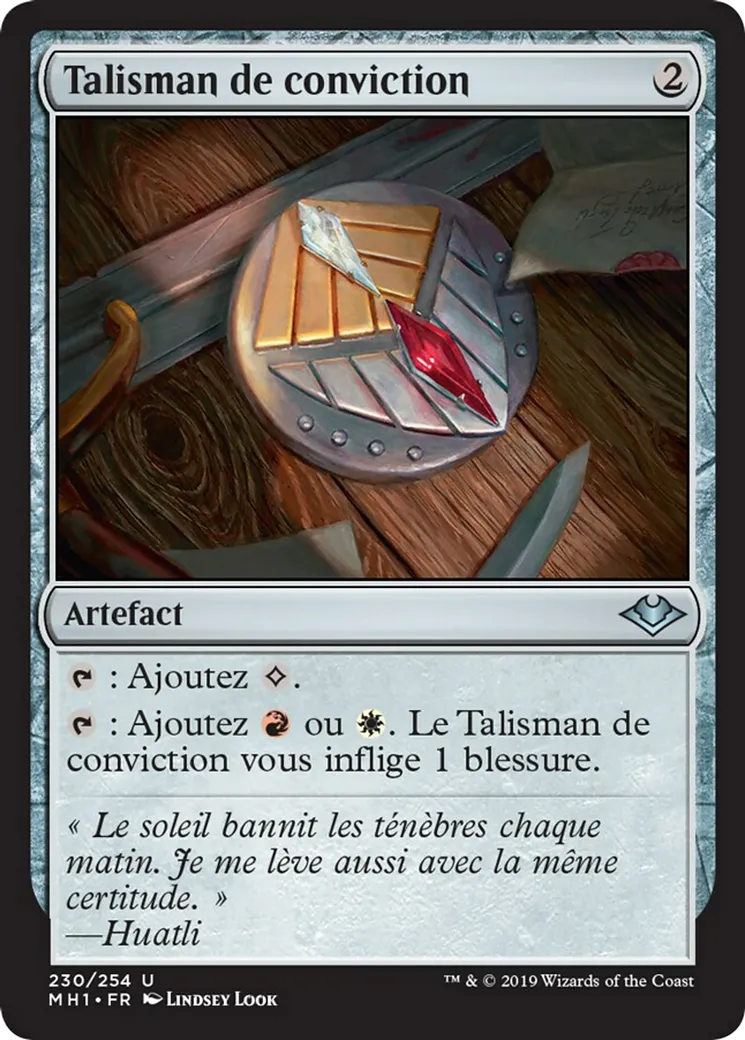 Talisman de conviction — Modern Horizons — Magic: The Gathering
