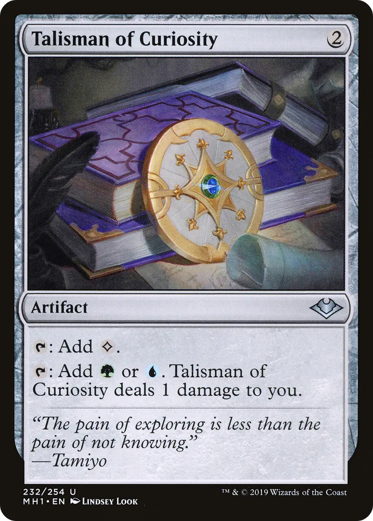 Talisman of Curiosity — Modern Horizons — Magic: The Gathering