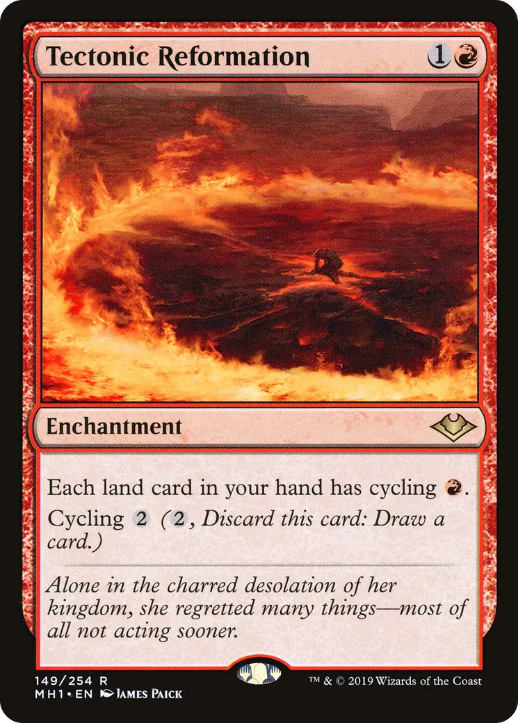 Tectonic Reformation — Modern Horizons — Magic: The Gathering