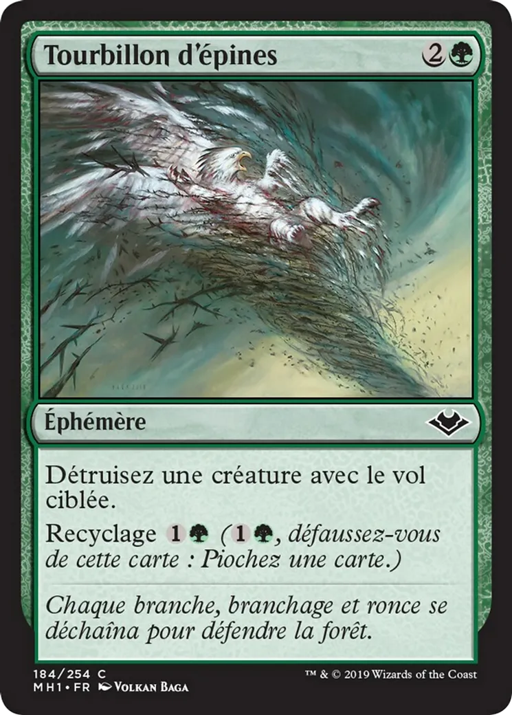 Tourbillon d'épines — Modern Horizons — Magic: The Gathering