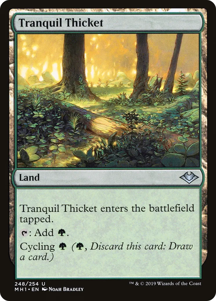 Halliers tranquilles — Modern Horizons — Magic: The Gathering