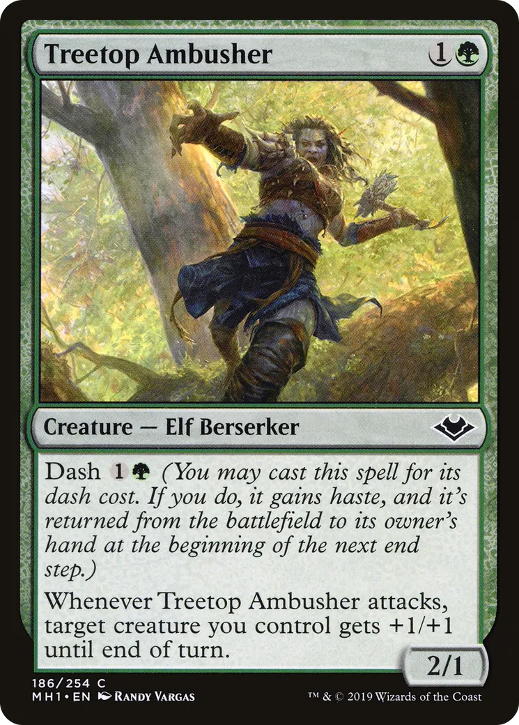 Treetop Ambusher — Modern Horizons — Magic: The Gathering