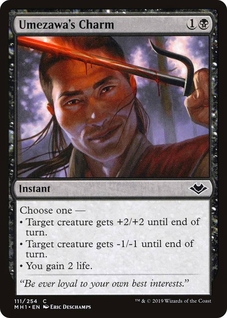 Charme d'Umezawa — Modern Horizons — Magic: The Gathering