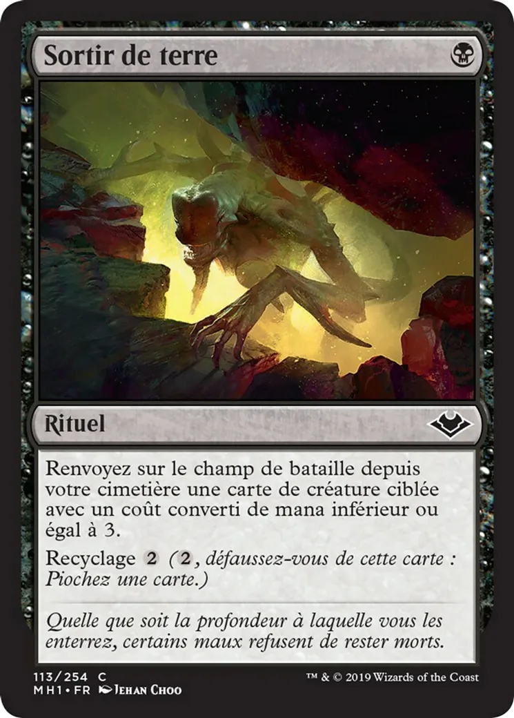 Sortir de terre — Modern Horizons — Magic: The Gathering