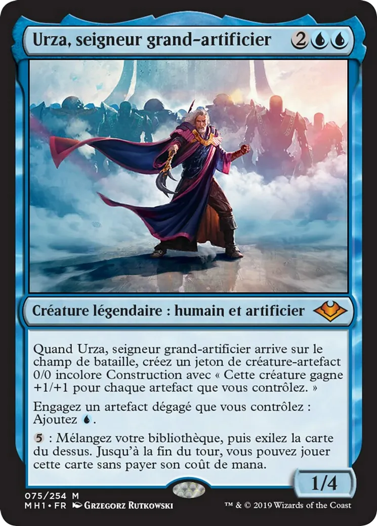 Urza, seigneur grand-artificier — Modern Horizons — Magic: The Gathering