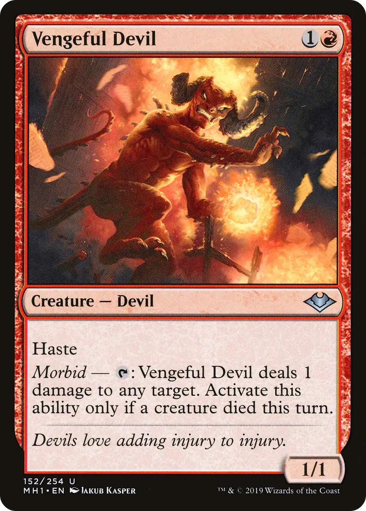 Diable vengeur — Modern Horizons — Magic: The Gathering