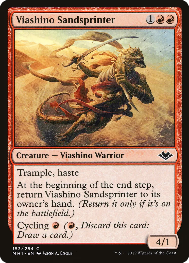 Fonceur des sables viashino — Modern Horizons — Magic: The Gathering