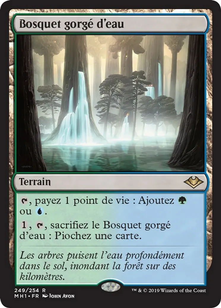 Bosquet gorgé d'eau — Modern Horizons — Magic: The Gathering