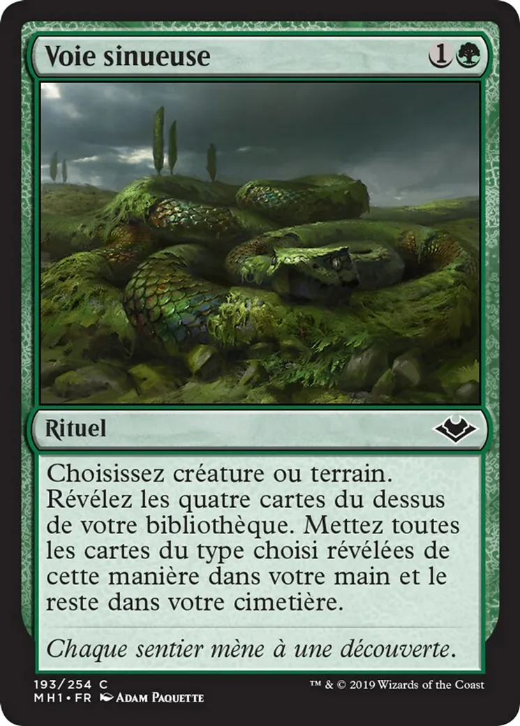 Voie sinueuse — Modern Horizons — Magic: The Gathering