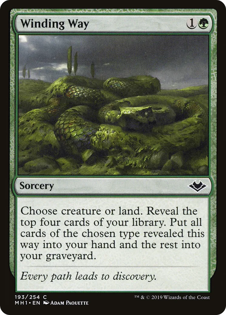 Winding Way — Modern Horizons — Magic: The Gathering