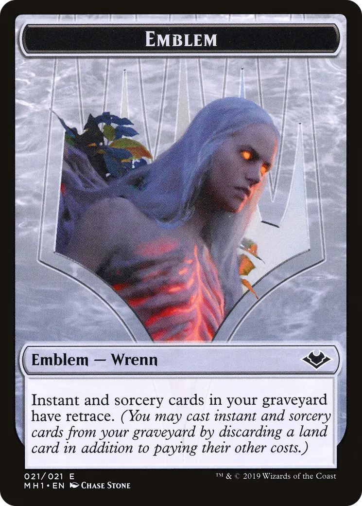 Wrenn and Six Emblem — Modern Horizons — Magic: The Gathering