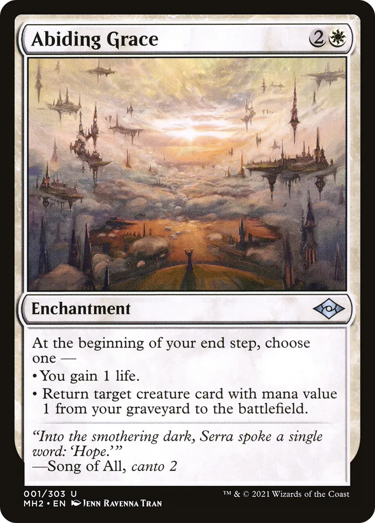 Abiding Grace — Modern Horizons 2 — Magic: The Gathering