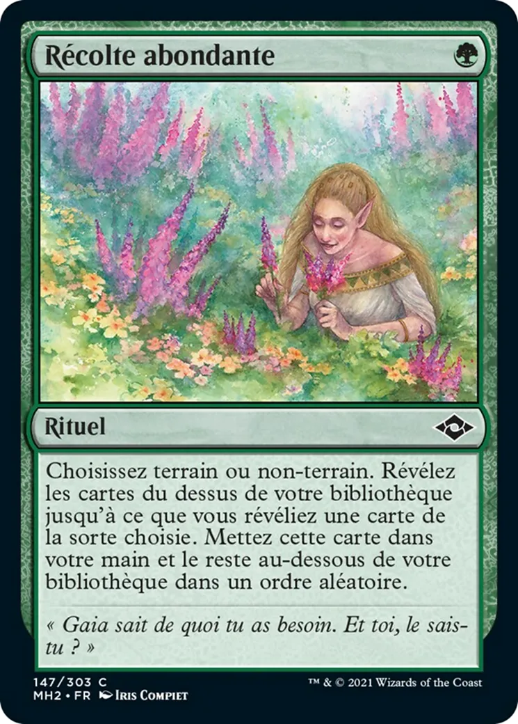 Récolte abondante — Modern Horizons 2 — Magic: The Gathering