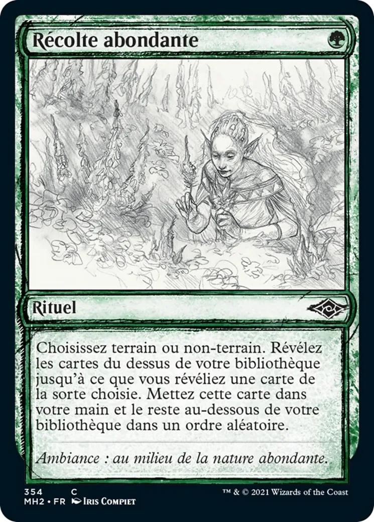 Récolte abondante — Modern Horizons 2 — Magic: The Gathering