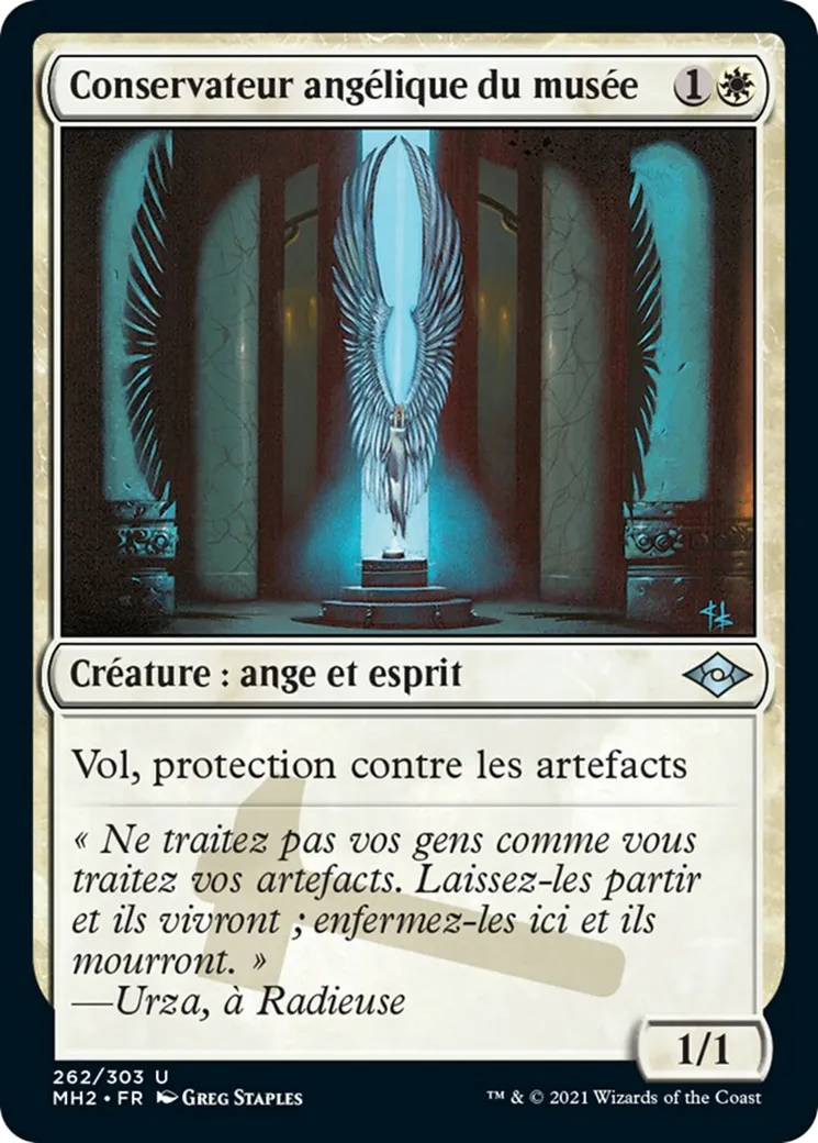 Conservateur angélique du musée — Modern Horizons 2 — Magic: The Gathering