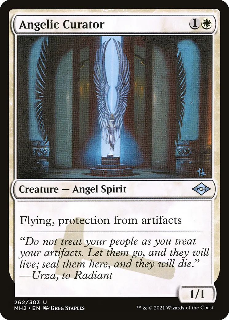 Conservateur angélique du musée — Modern Horizons 2 — Magic: The Gathering