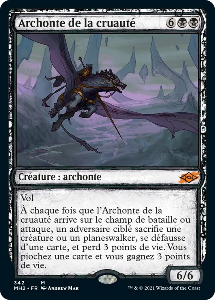 Archonte de la cruauté — Modern Horizons 2 — Magic: The Gathering