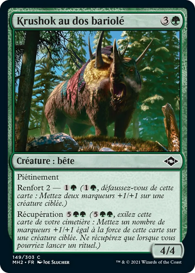 Krushok au dos bariolé — Modern Horizons 2 — Magic: The Gathering
