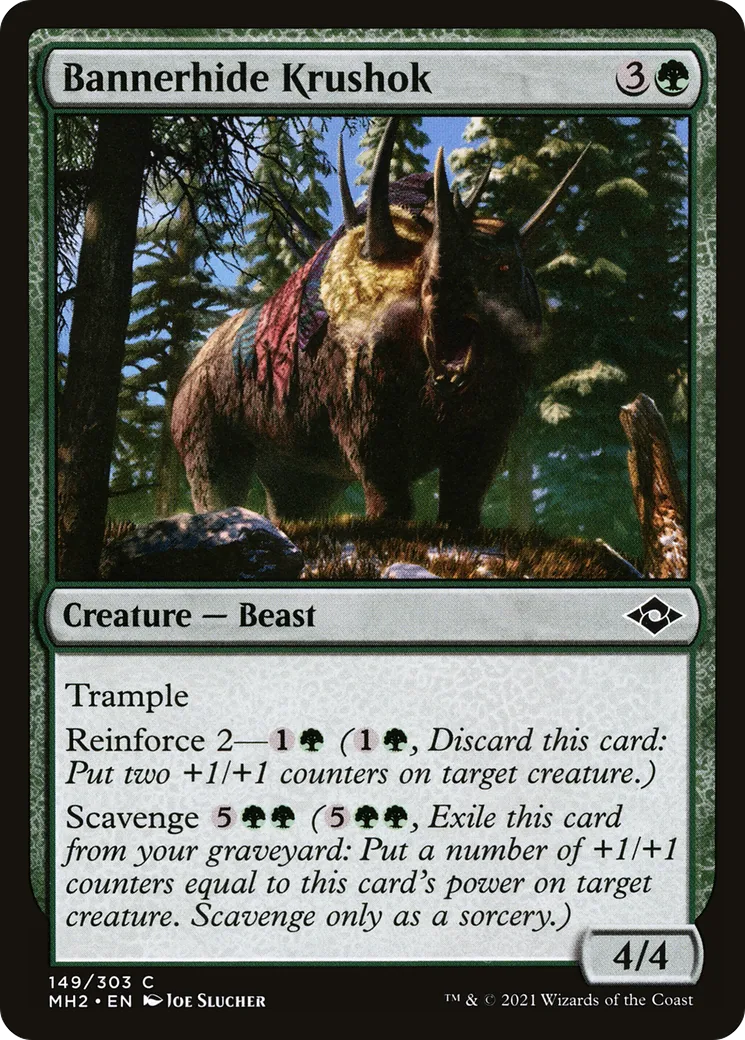 Bannerhide Krushok — Modern Horizons 2 — Magic: The Gathering