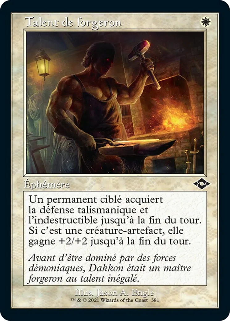 Talent de forgeron — Modern Horizons 2 — Magic: The Gathering