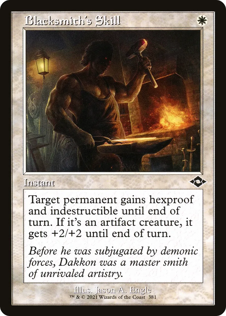 Blacksmith's Skill — Modern Horizons 2 — Magic: The Gathering