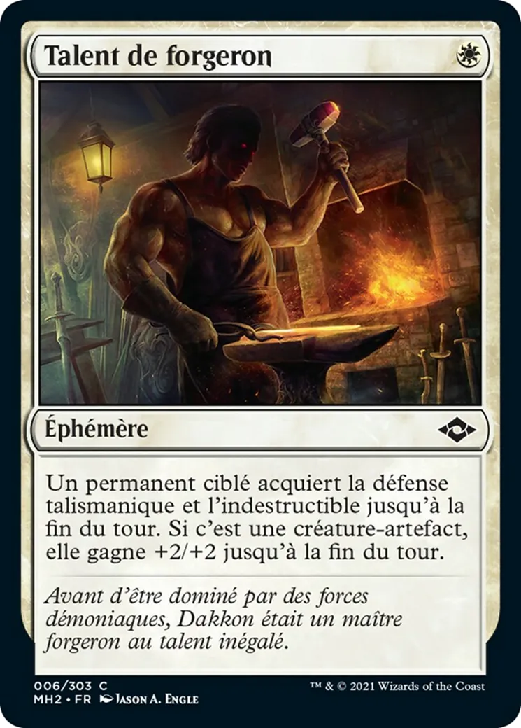 Talent de forgeron — Modern Horizons 2 — Magic: The Gathering
