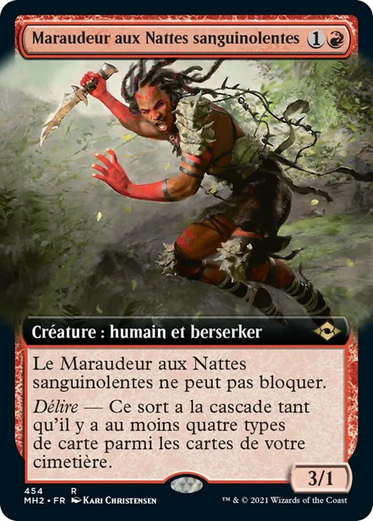 Maraudeur aux Nattes sanguinolentes — Modern Horizons 2 — Magic: The Gathering