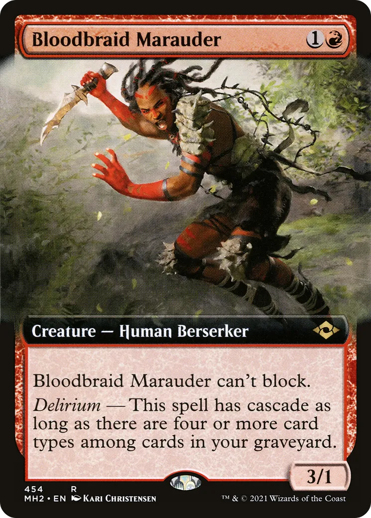 Bloodbraid Marauder — Modern Horizons 2 — Magic: The Gathering