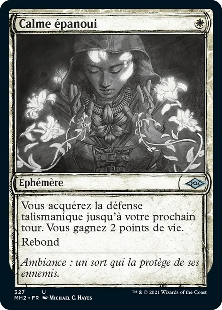 Calme épanoui — Modern Horizons 2 — Magic: The Gathering