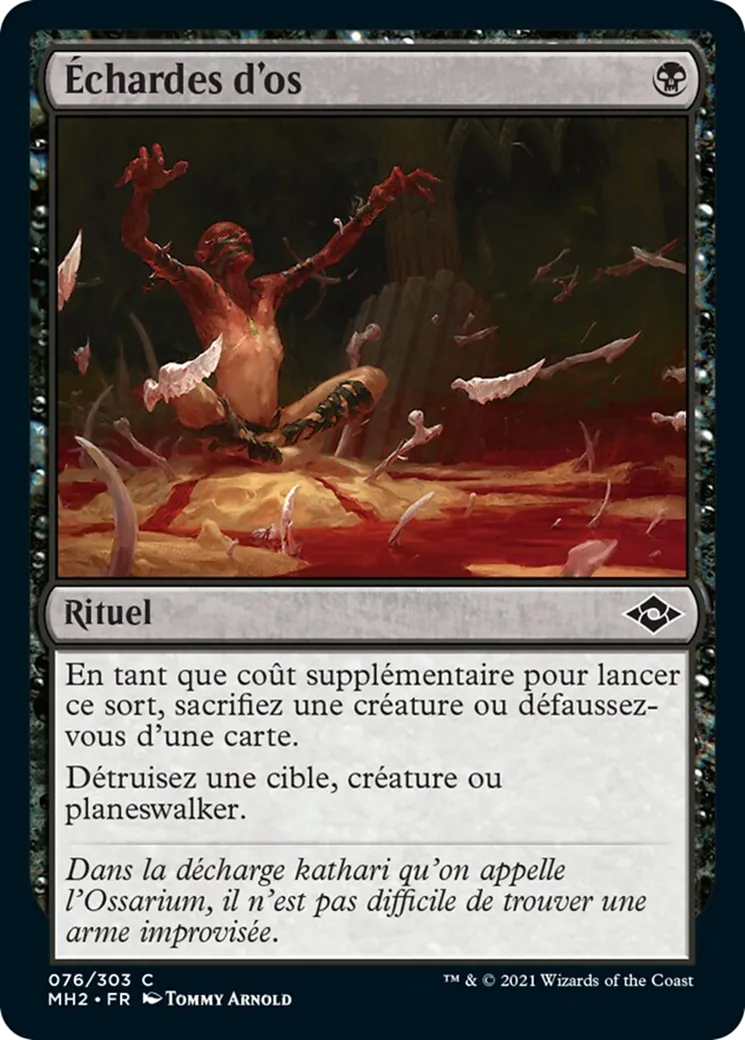 Échardes d'os — Modern Horizons 2 — Magic: The Gathering
