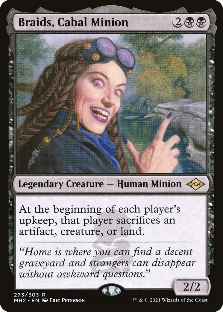 Braids, Cabal Minion — Modern Horizons 2 — Magic: The Gathering