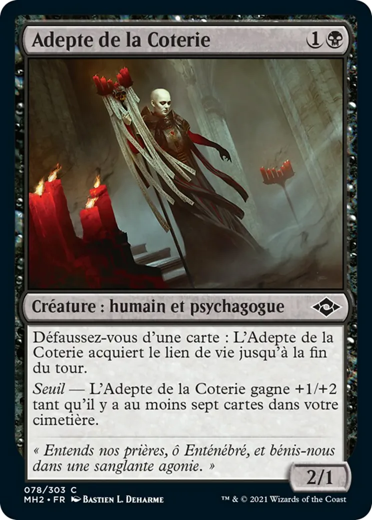 Adepte de la Coterie — Modern Horizons 2 — Magic: The Gathering