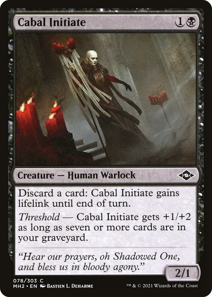 Cabal Initiate — Modern Horizons 2 — Magic: The Gathering