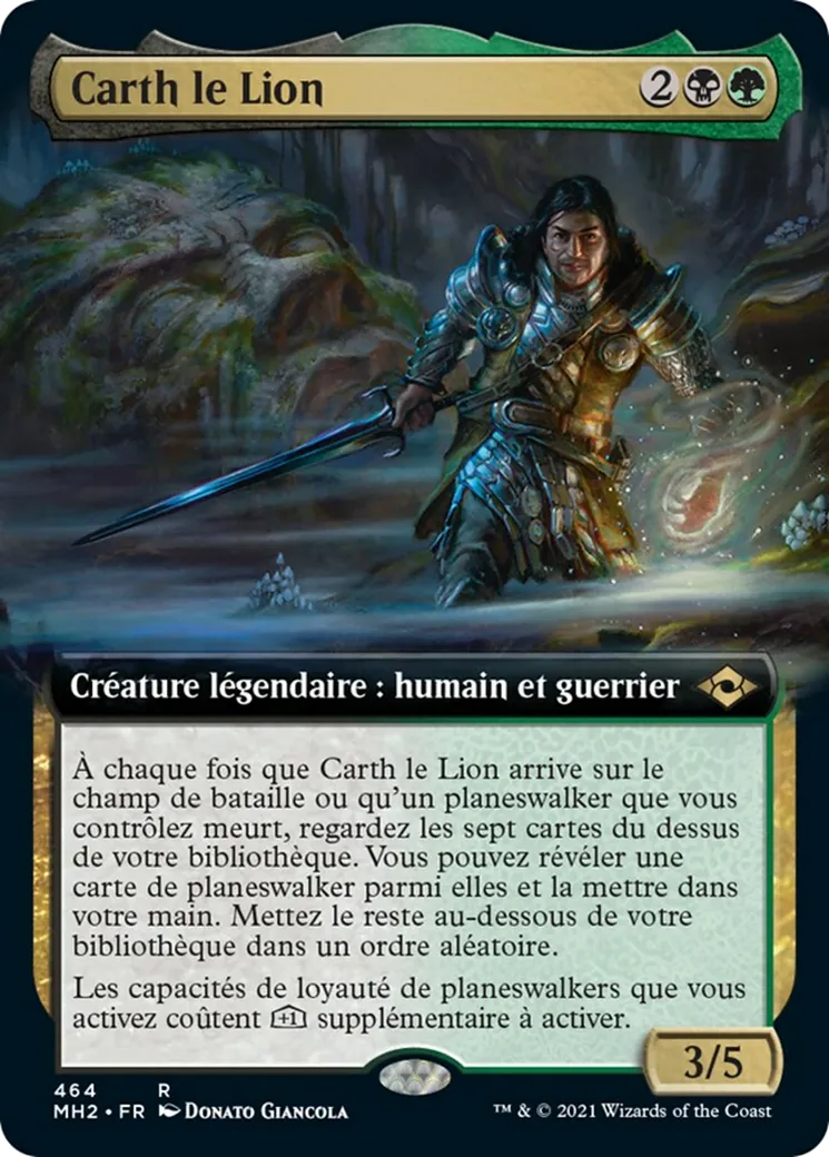 Carth le Lion — Modern Horizons 2 — Magic: The Gathering