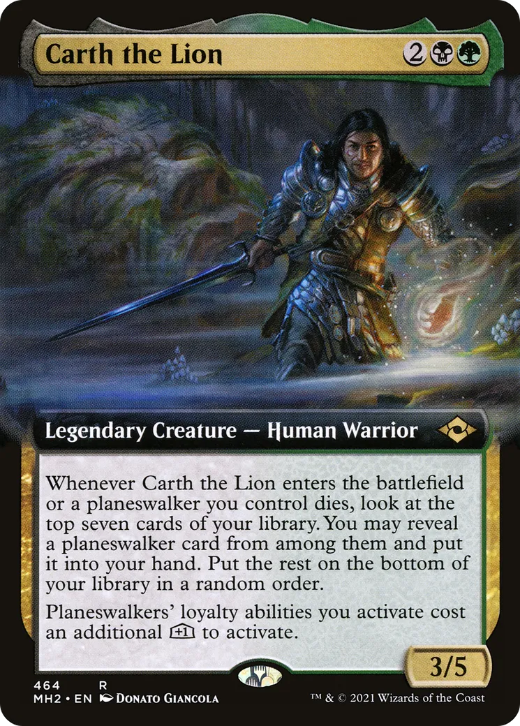 Carth the Lion — Modern Horizons 2 — Magic: The Gathering