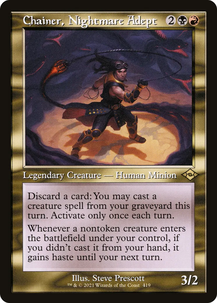 Chainer, Nightmare Adept — Modern Horizons 2 — Magic: The Gathering