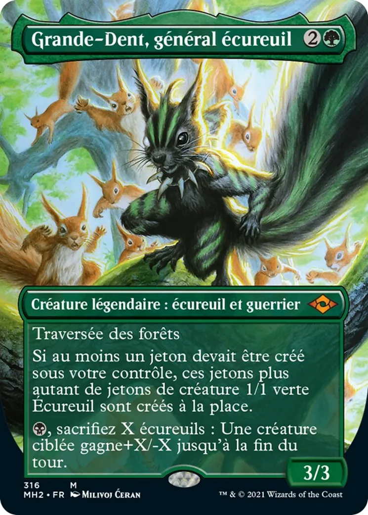 Grande-Dent, général écureuil — Modern Horizons 2 — Magic: The Gathering