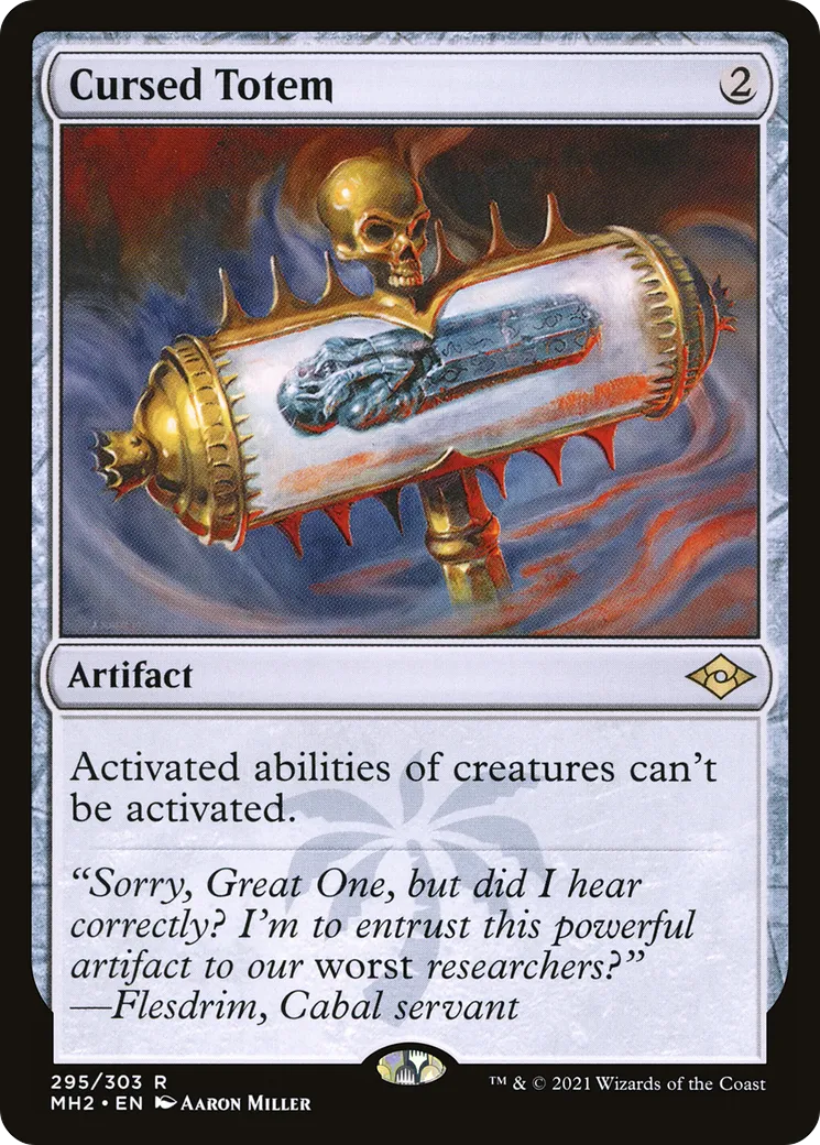 Totem maudit — Modern Horizons 2 — Magic: The Gathering