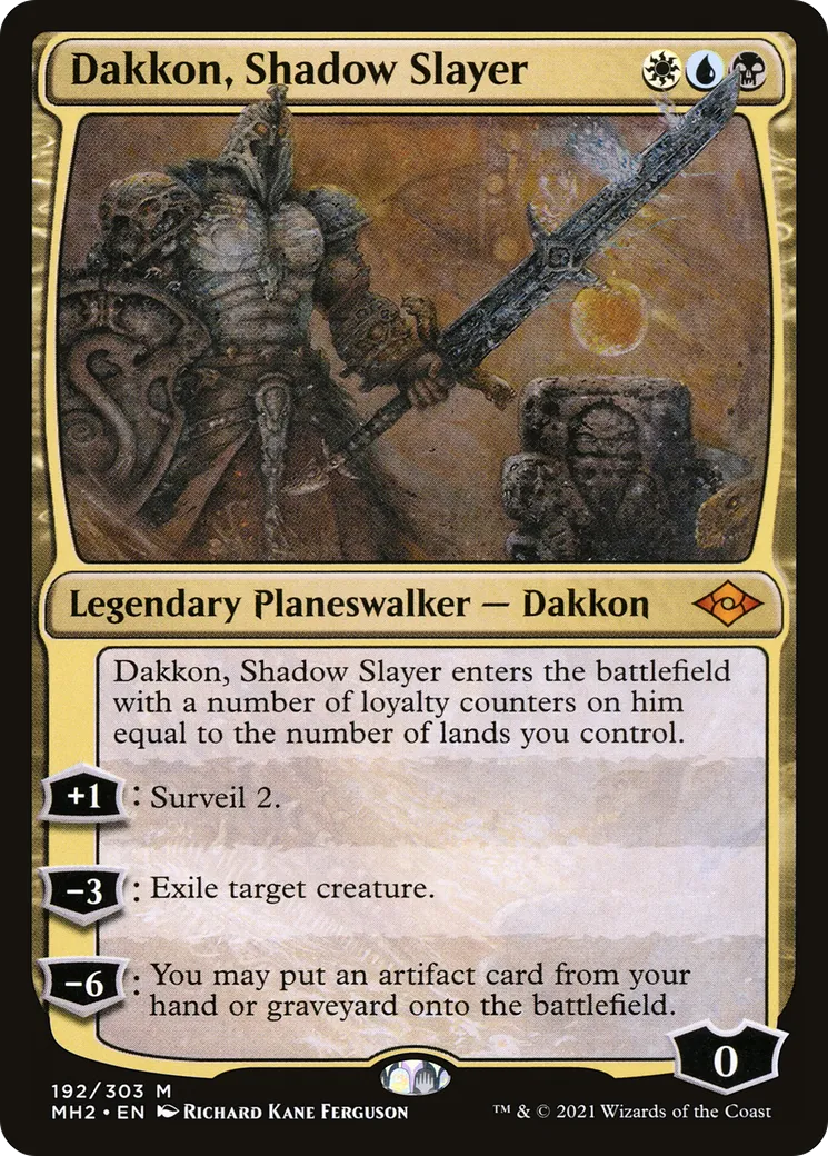Dakkon, Shadow Slayer — Modern Horizons 2 — Magic: The Gathering