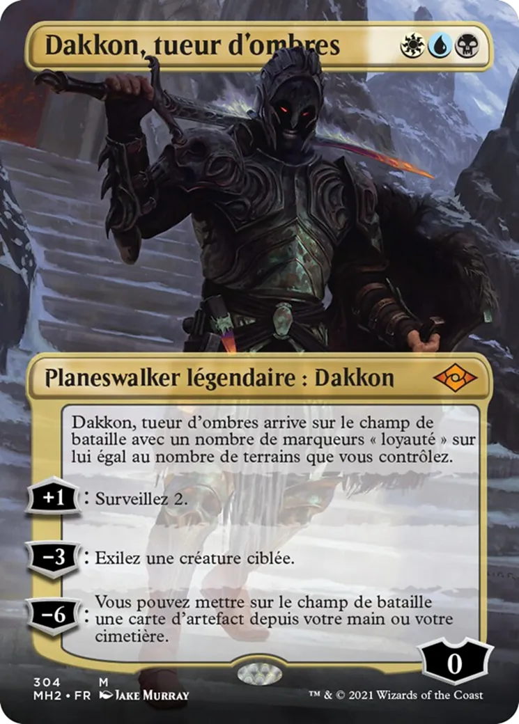 Dakkon, tueur d'ombres — Modern Horizons 2 — Magic: The Gathering