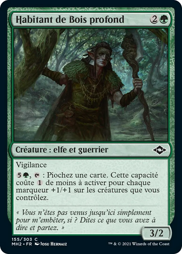 Habitant de Bois profond — Modern Horizons 2 — Magic: The Gathering