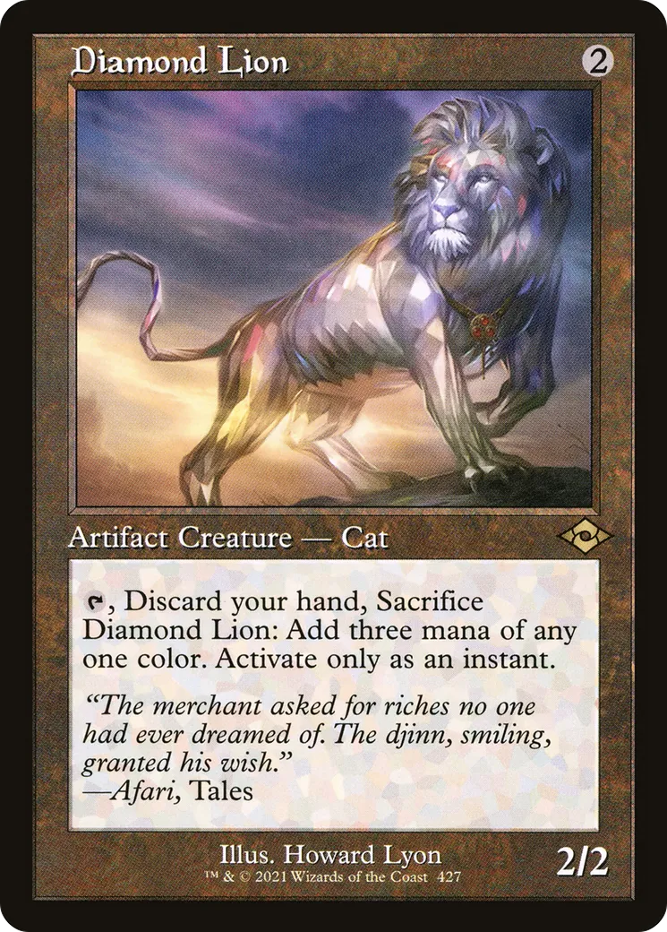 Diamond Lion — Modern Horizons 2 — Magic: The Gathering