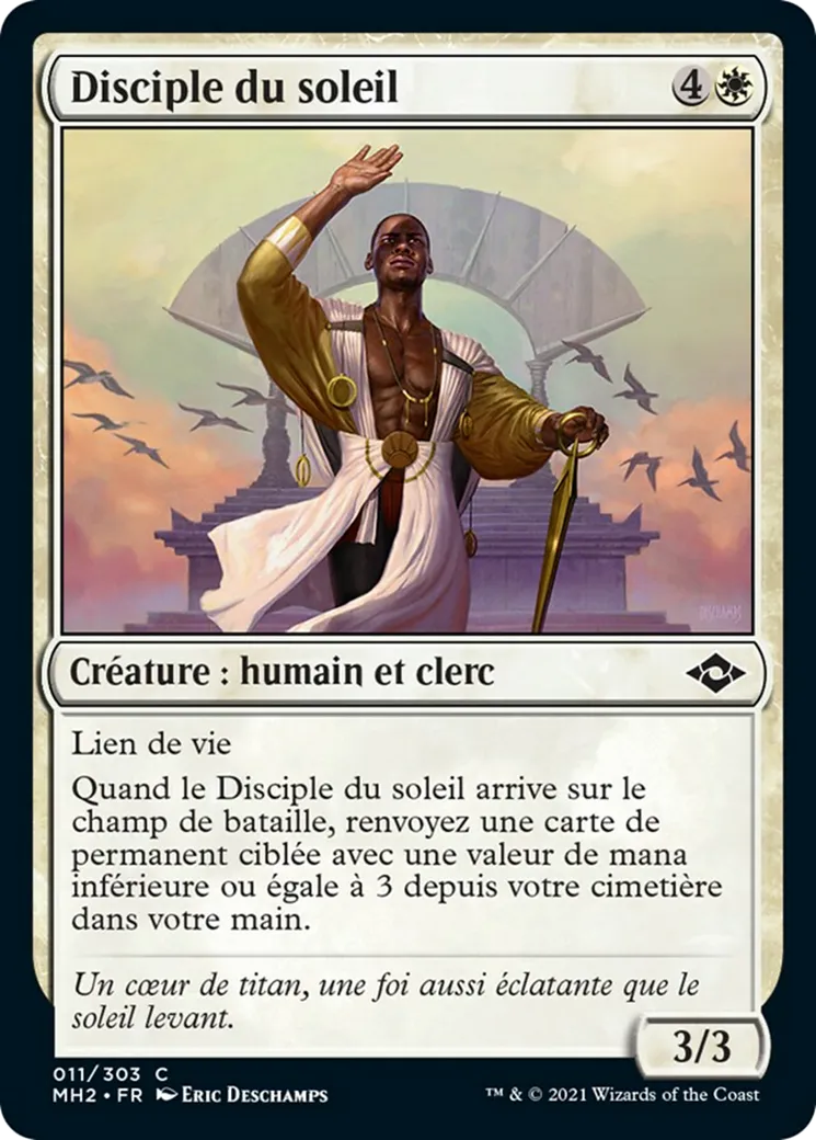 Disciple du soleil — Modern Horizons 2 — Magic: The Gathering