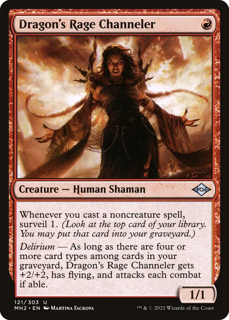 Dragon's Rage Channeler — Modern Horizons 2 — Magic: The Gathering