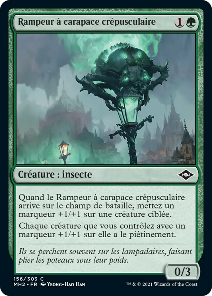 Rampeur à carapace crépusculaire — Modern Horizons 2 — Magic: The Gathering