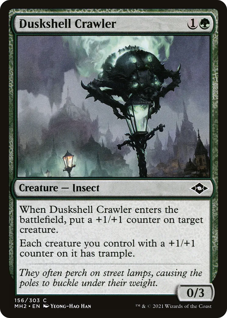 Rampeur à carapace crépusculaire — Modern Horizons 2 — Magic: The Gathering