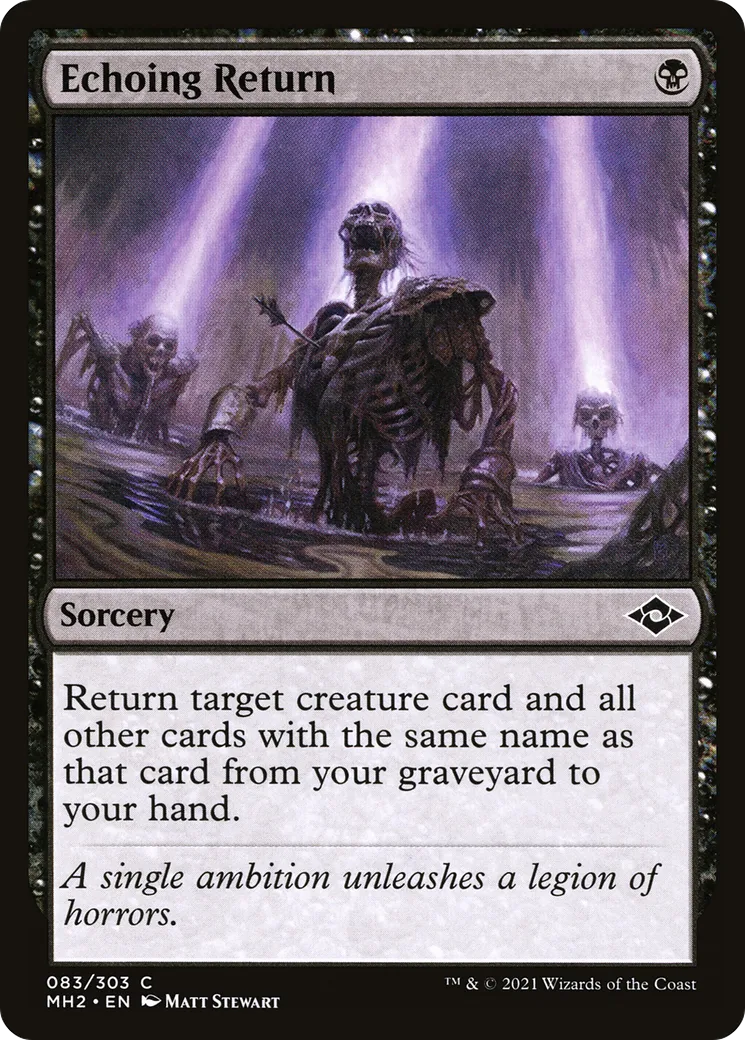 Echoing Return — Modern Horizons 2 — Magic: The Gathering