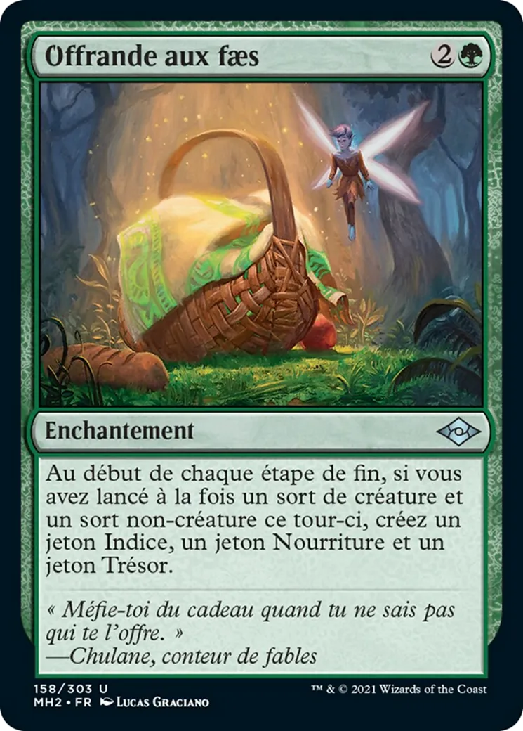 Offrande aux faes — Modern Horizons 2 — Magic: The Gathering