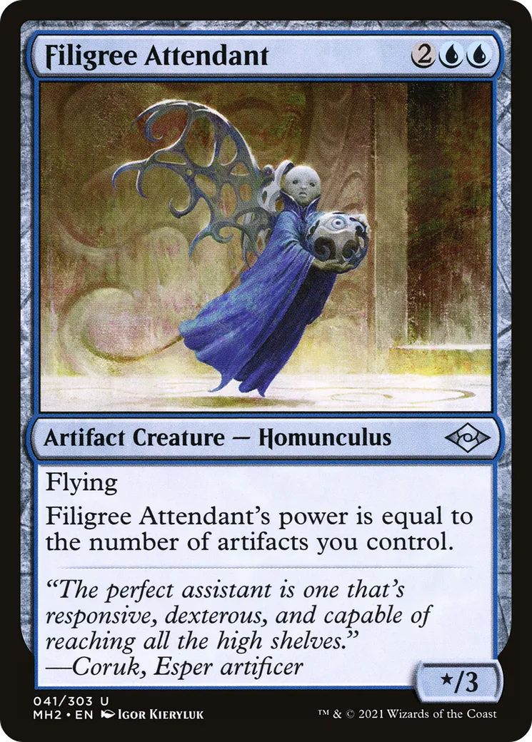 Filigree Attendant — Modern Horizons 2 — Magic: The Gathering